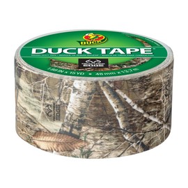 Duck Brand 1409574 Color Printed Duct Tape, Realtree Camouflage, 1.88" x 10 Yards, Single Roll