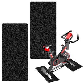 Shockproof Floor Protection Mat for Treadmills, Pack of 2, Foldable Floor Protection Mat for Sports Equipment, Fitness Floor Protection Mat, 6 mm Thickness, Treadmill Mat, Protective Mats, 28 x 70 cm