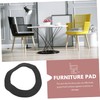 TEHAUX Non Slip Round Furniture Pad for Chair Legs Floor