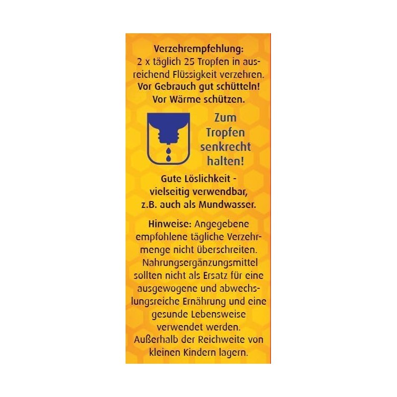 Propolis Extract, Alcohol-free Organic