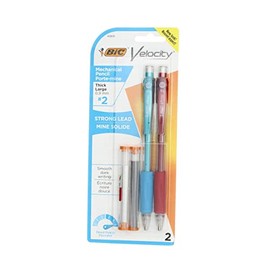 BIC Velocity - Lápiz mecánico (0,9 mm), 2 unidades