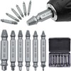 Yotsuba 6Pcs Damaged Screw Extractor Kit, Broken Bolt Remover Set,
