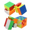 Yealvin Speed Cube Set Stickerless Puzzle Cube Bundle of Polaris