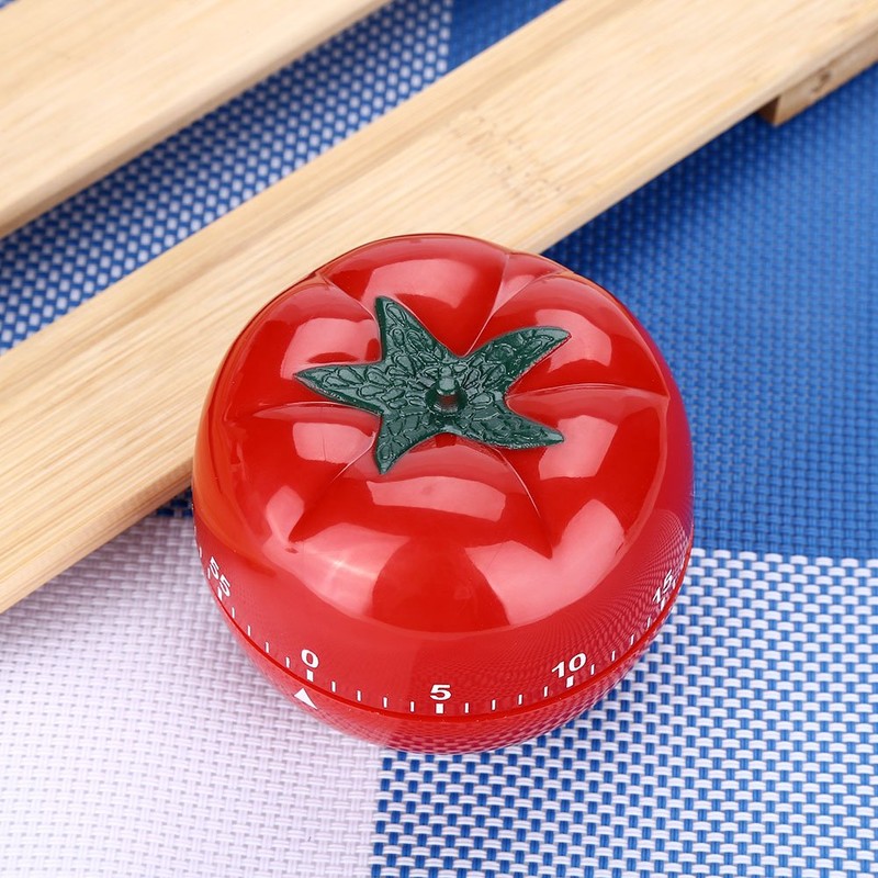 Kitchen Timer, Tomato Shaped Mechanical 60 Minutes, Countdown Timer Kitchen