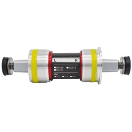 Tifosi Unisex Iso Campagnolo Fit Bottom Bracket, Black, 111mm X 70 Italian EU