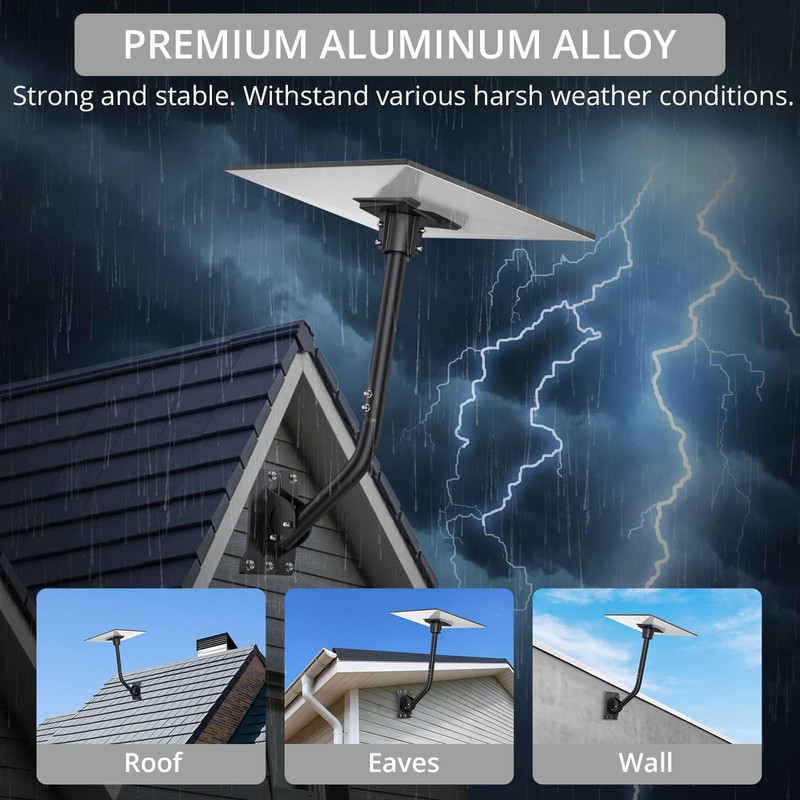 Justech Starlink Gen 3 Mount, 360° Adjustable Aluminum Alloy Starlink