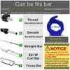 Tioamy Barbell Clamps Dumbbell Spinlock Collars Clips for Standard Weight