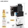 AIRIX 3V210-08 Pneumatic Solenoid Valve DC24V, 2 Position 3 Way,