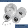 Belt Grinder 2x72 Wheel Set Fits For Knife Grinder 4"