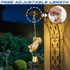 ZaaYee Solar Hanging Dog Statue, Golden Retriever