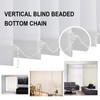 1 PCS 10 Meter 100 clips Vertical Blind Bottom Chain