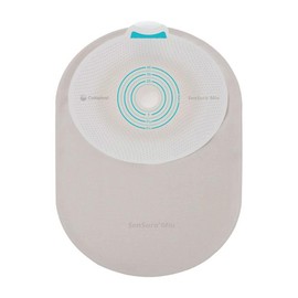 SenSura Mio Ostomy Pouch Closed End 5/8 to 1-3/4 Inch Stoma 8-1/4 Inch Length, Maxi 1pc System Opaque Gray 10881, 30 Ct