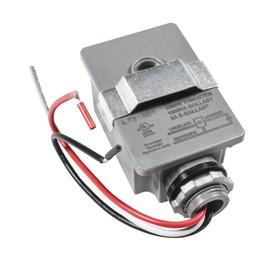 HQRP Photocell Thermal Type Light Sensor Stem Mount Dusk to Dawn Hardwired Switch Photoelectric Control for Barn Lights Outdoor, Back Yard Lightening, Outdoor Lighting, etc.