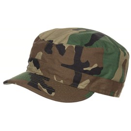 MFH BDU Ripstop Field Cap Woodland Size L