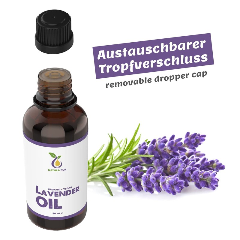 Lavender Oil 30ml, 100% natural essential oil