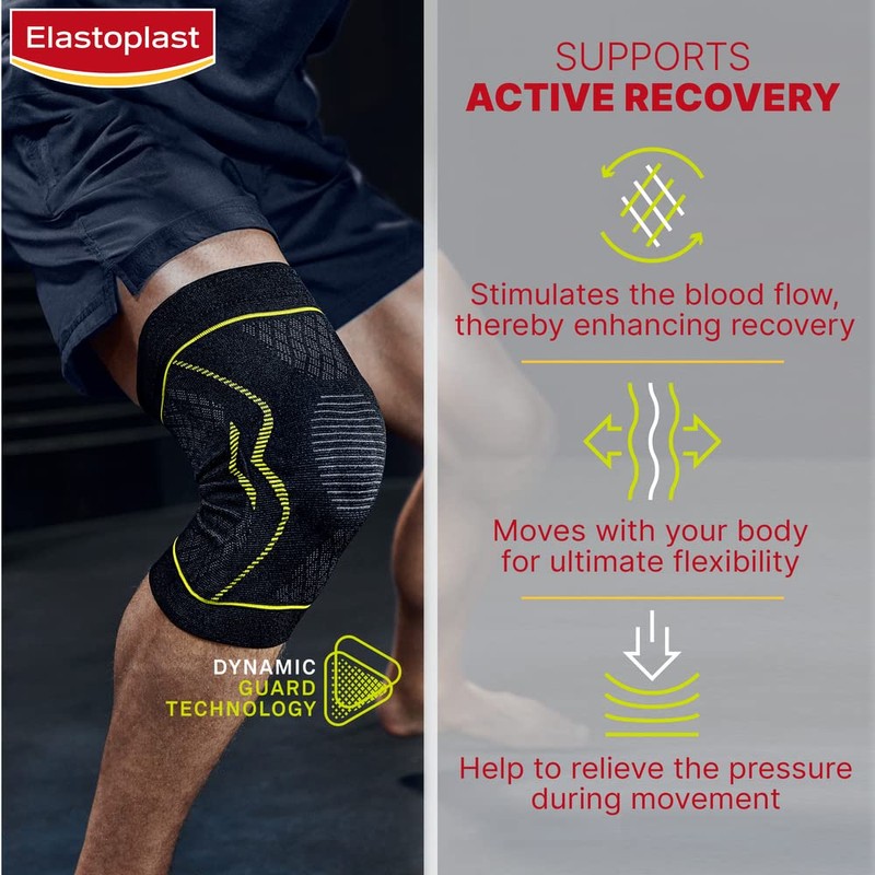 Elastoplast Advanced Performance Knee Support, Knee Brace for Meniscus Tear,