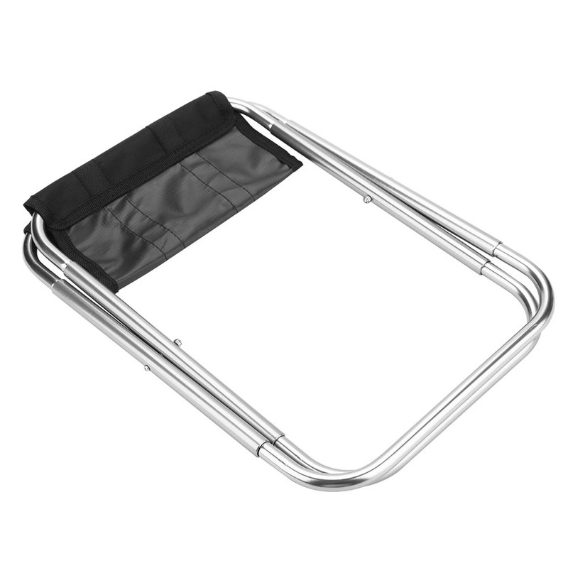 Portable Aluminum Alloy Folding Chair Stool for Outdoor Camping Picnic