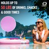 DIVEBLAST: Pink Floating Table for Pool - Hot Tub Accessories