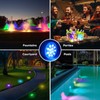 VICHTOP Rechargeable Pool Lights - 2 Pack, IP68 Waterproof Submersible