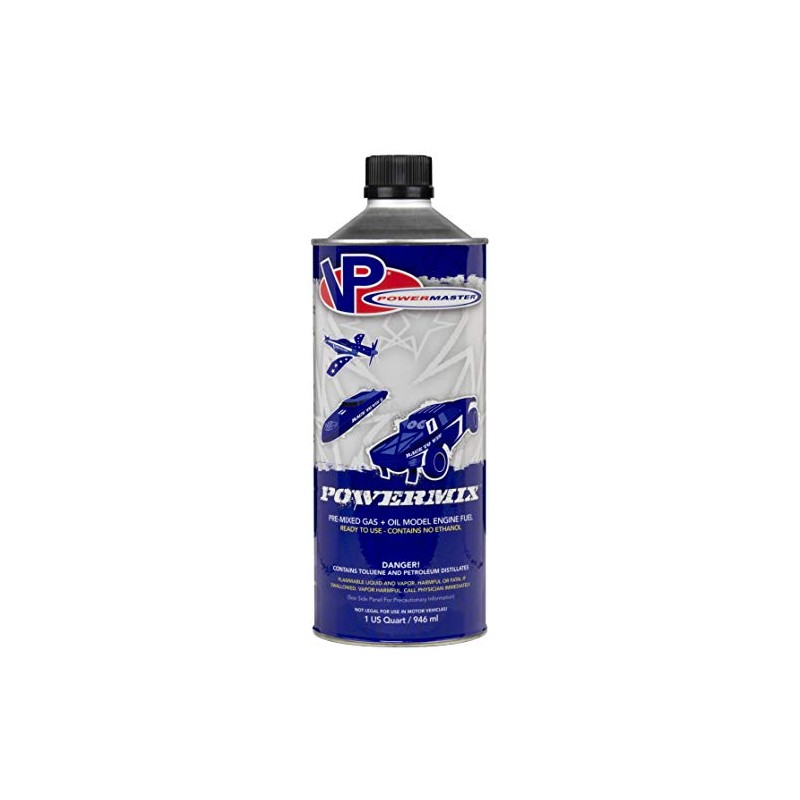 VP Racing Fuels Powermaster PowerMix 25:1 Fuel - 1 Quart