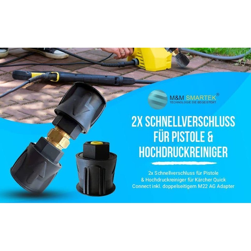 2x Quick Release for Gun & Pressure Washer for Kärcher
