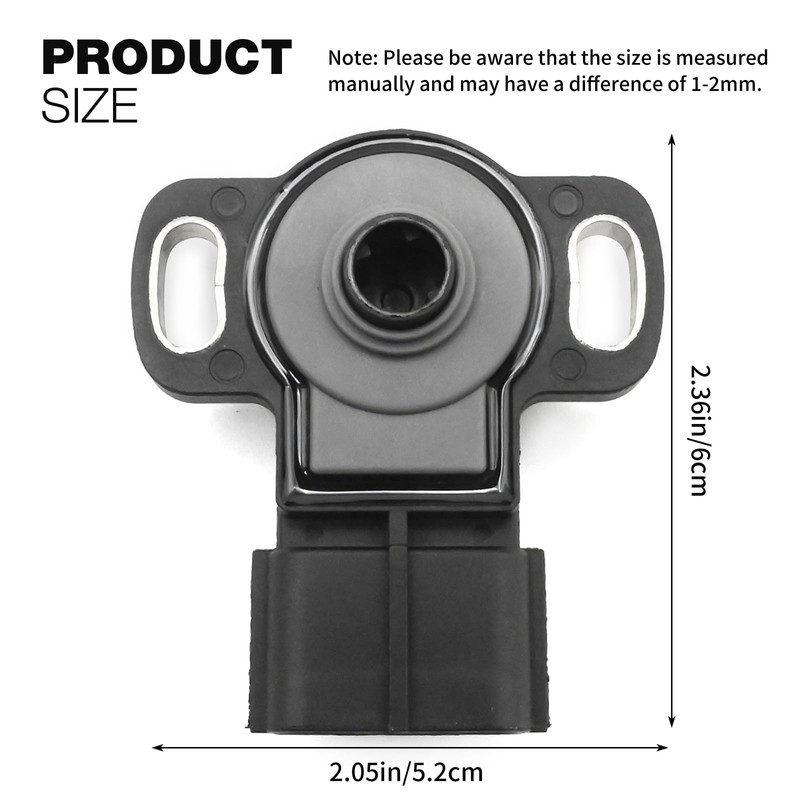 Hoypeyfiy 2CO-85885-00-00 Throttle Position Sensor, Replacement for Yamaha YZF R1