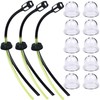 Set of 13 Grass Trimmer Fuel Hoses, 10 Primary Pumps,