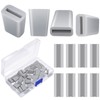 Romooa 40 Pieces Hard Rubber Feet for Sink Grid Sink