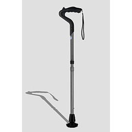 New Ergocane 2G by Ergoactives As Seen On TV. Shock Absorber Fully-Adjustable Ergonomic Cane (Carbon/Checkered)