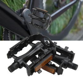 Pedals Mountain Bike Pedals,Mountain Bike Pedals Aluminium Alloy Ergonomic Design Easy Installation Bicycle Platform Flat Pedals for Road BMX Fixie Bikes 0.5 x 3.1 x 4.3in
