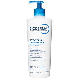 BIODERMA Atoderm Creme Ultra - Hidratao Corporal Diária Ultra Sensorial e Eficaz para Peles Normais e Secas 500ml                                     