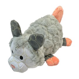 BITE FORCE Wildlife - Durable Plush Dog Toy - Dog Toy Made with Kevlar - Multi-layer and Reinforced Stitching - Squeaker for Interactive Play - Ideal for Strong Chewers (Opossum)