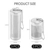 6 Pieces Loose Tea Infuser, Stainless Steel Tea Strainer, Spice