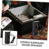 Operitacx Practical Stereo Surround Speaker for PC Front Panel Stylish