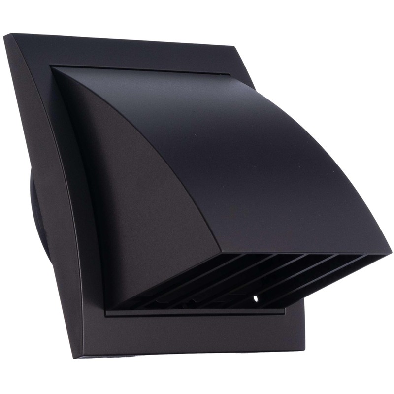 EUROPLAST Ø 100mm / 4'' Cowled Duct Cover with Gravity