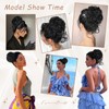 Vigorous Messy Bun Hair Piece for Women - 2PCS Synthetic