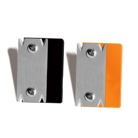 2pcs Woodworking Edge Trimmer, Stainless Steel Blade Veneer Edge Trimmer Wood Chamfering Fillet Scraper Mini Portable Trimmer & Cutter Durable Edge Banding Trimming Tool for Wood Craft Woodworking