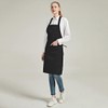 Gvolatee 2 Pieces Adjustable Apron with Pockets, Unisex Cooking Apron,