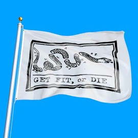 Get Fit, or Die Flag