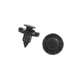 Hihaha 50 Pcs 8mm Plastic Push Type Rivet Retainer Fastener Bumper Clips Durable Material