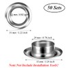 50 Sets Eyelet Set, 20 mm Eyelet Pliers, Metal Eyelets,