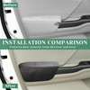 VKGUG 4PCS Door Panel Armrest Cover Replacement Compatible with Honda