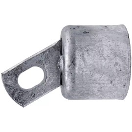 Jake Sales Top Rail Ends for Chain Link Fence - 1-3/8" Steel 2 Pack