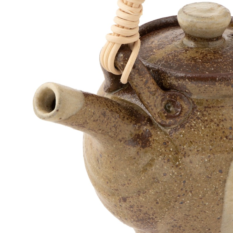 Marui Pottery Shigaraki Ware MR-3-4508 Hechimon Dobin Teapot Pot, Capacity