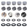 LYWBYZ Faucet Areator,10Pcs Flow Restrictor Plug-In Faucet Aerator Replacement Parts,For