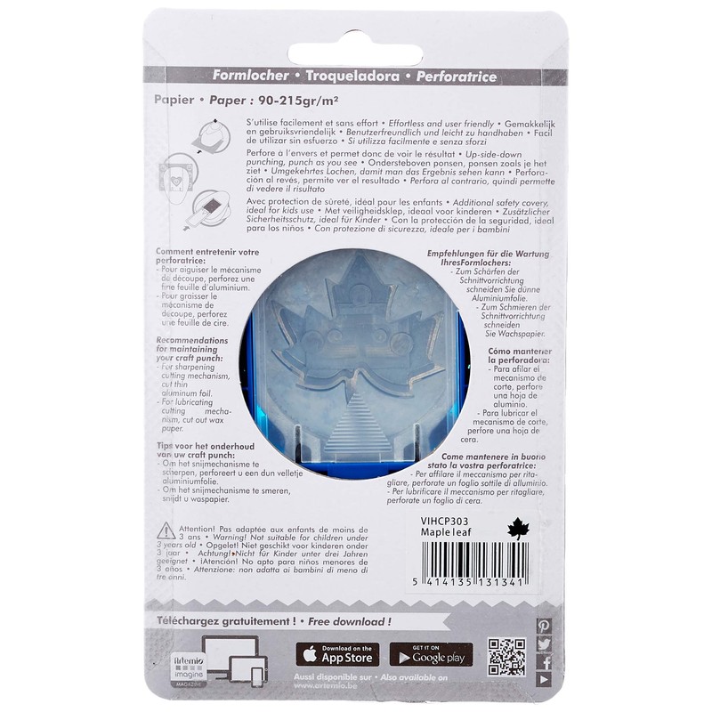 Artemio Giant Lever Punch 5 cm Leaf