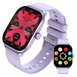 2024 New Release: Smartwatch, Bluetooth 5.3 Calls, 2.10 Inch Large Screen, Curved Type Smart Watch, Activity Tracker, Pedometer, Wristwatch, IP68 Dustproof, Waterproof, Weather Forecast, Music