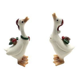 Seasonal/Holiday Snow Geese Salt and Pepper Set