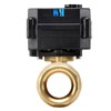 HSH-Flo 1" DN25 NPT 2 Way 12VDC 9-24VAC/DC Brass Normally