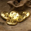 RHXWFDG 40 Pcs Brass Gold Blazer Buttons: 15mm, 18mm, 20mm,